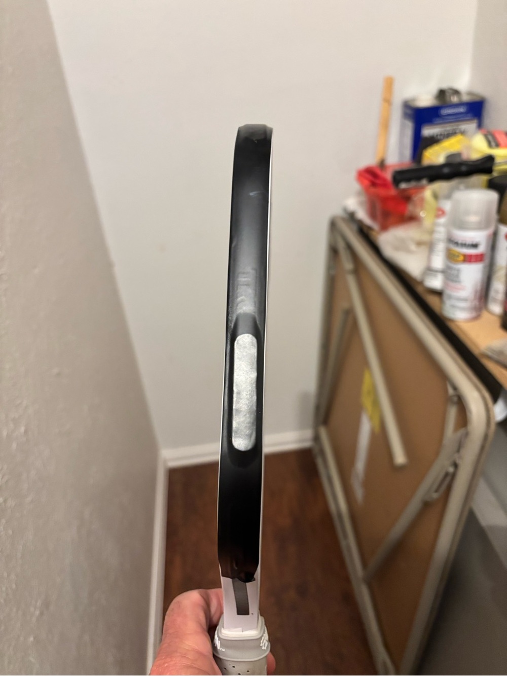 CRBN TRUFOAM Genesis Pickleball Paddle in Black & Gray - Picture 5 of 6